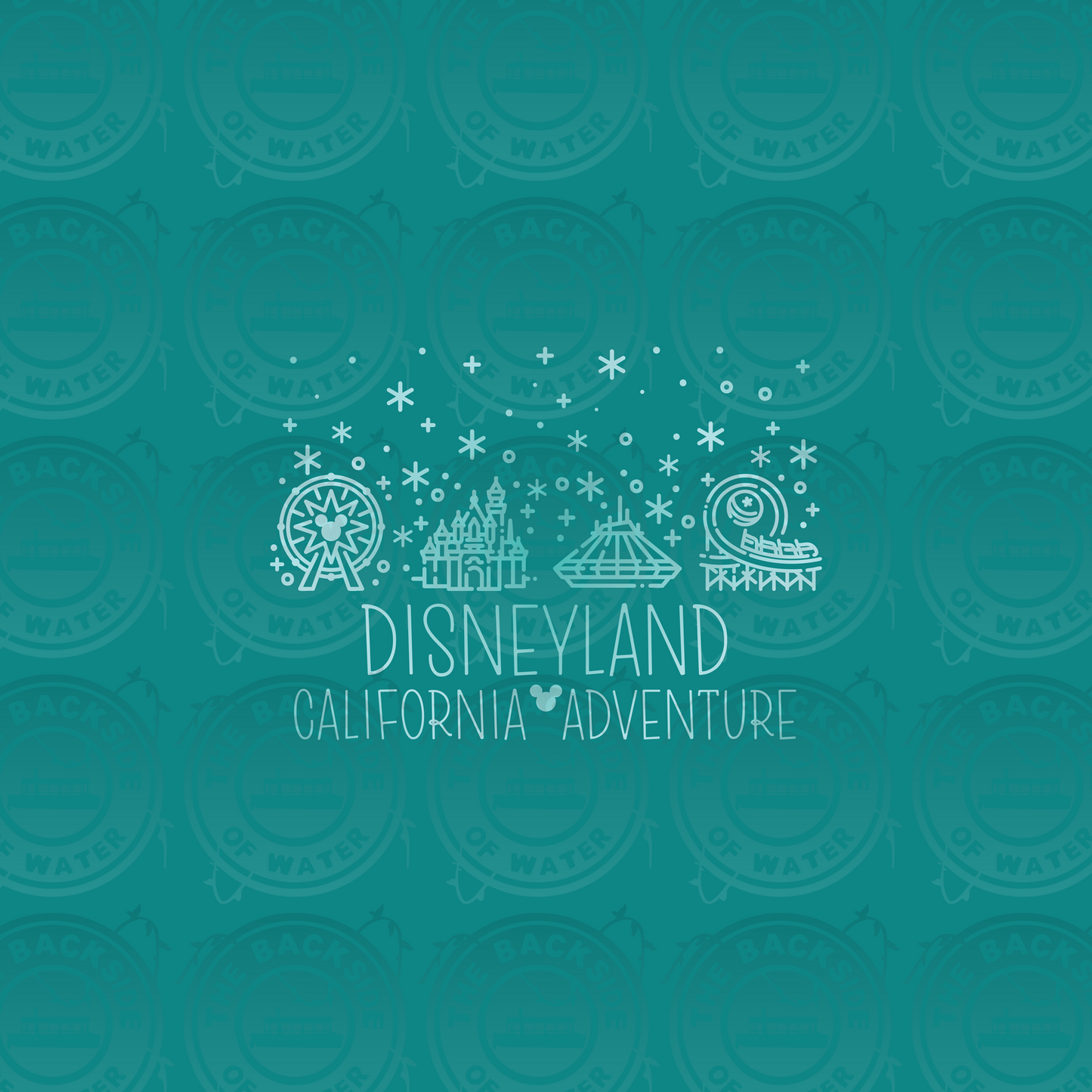 Park Icons - DL Teal Panel