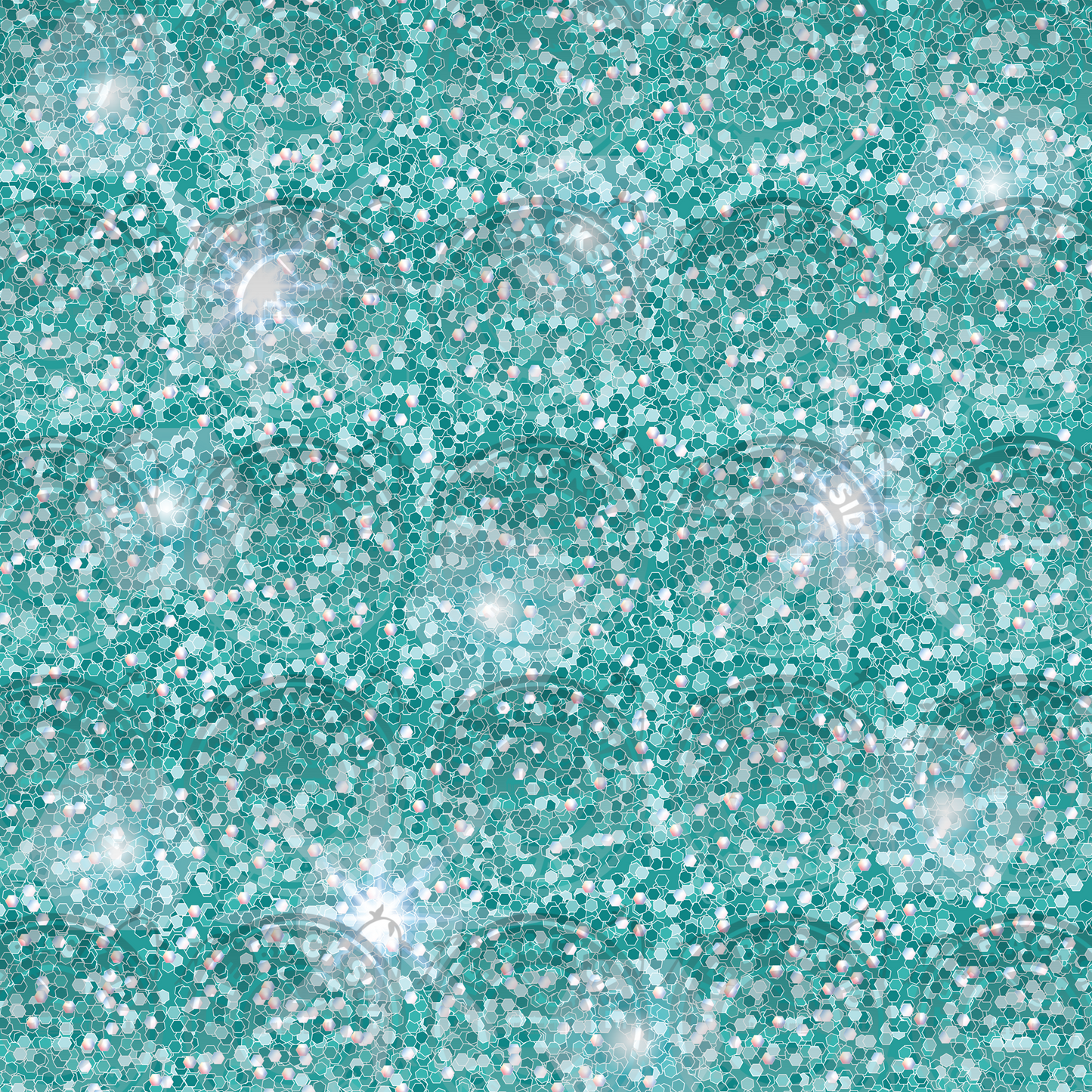 Park Icons - Glitter Teal
