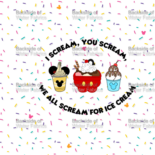 Park Snacks - White Ice Cream Panel