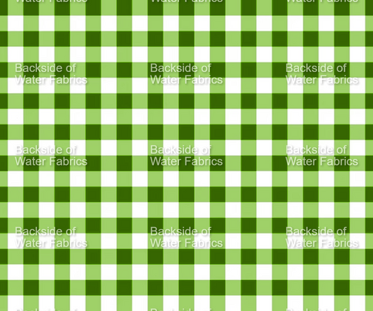 Forest Friends - Green Gingham