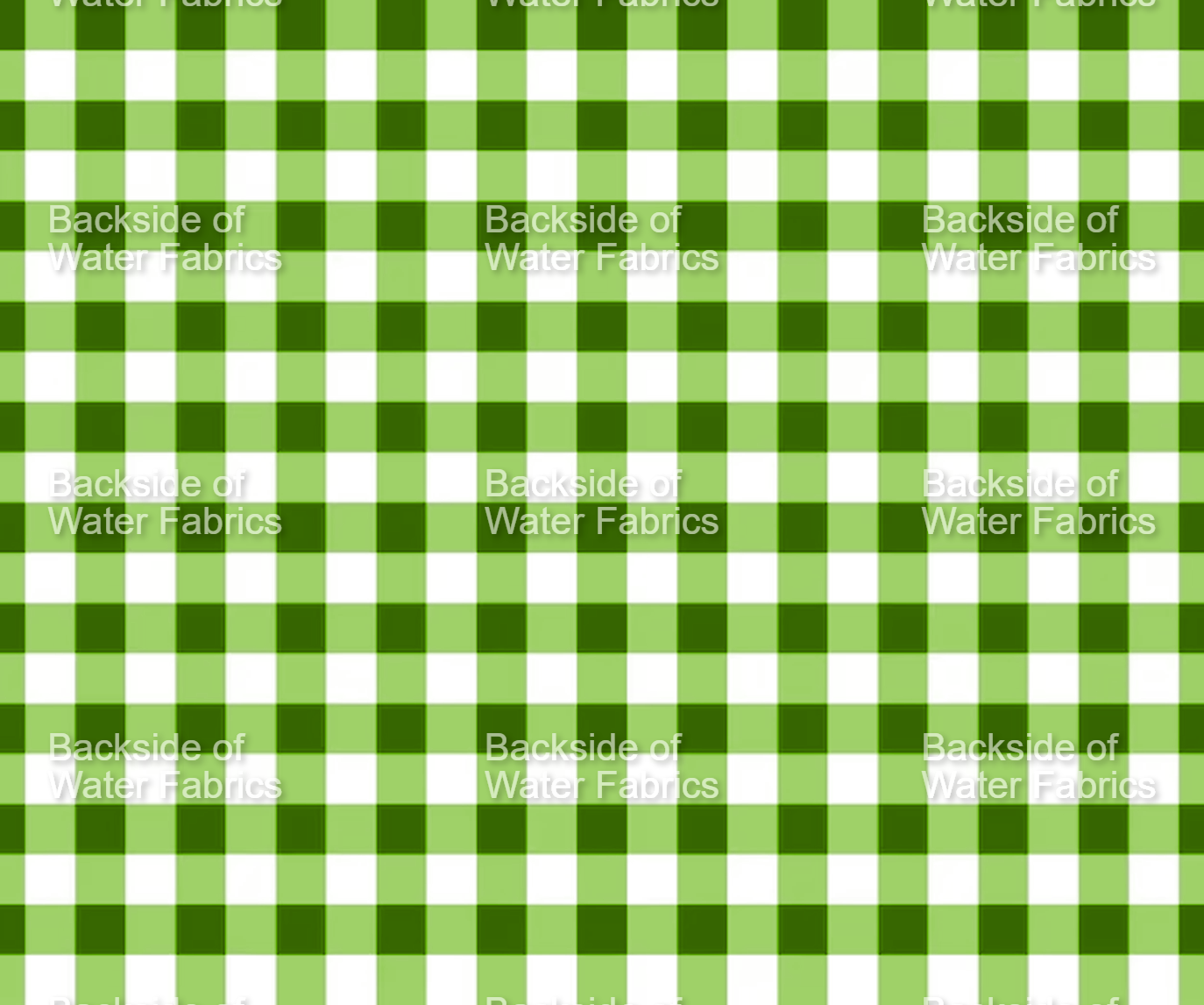 Green Dragon - Green Gingham