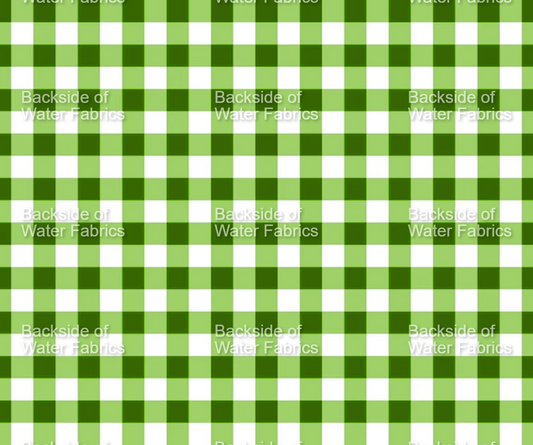 Green Dragon - Green Gingham