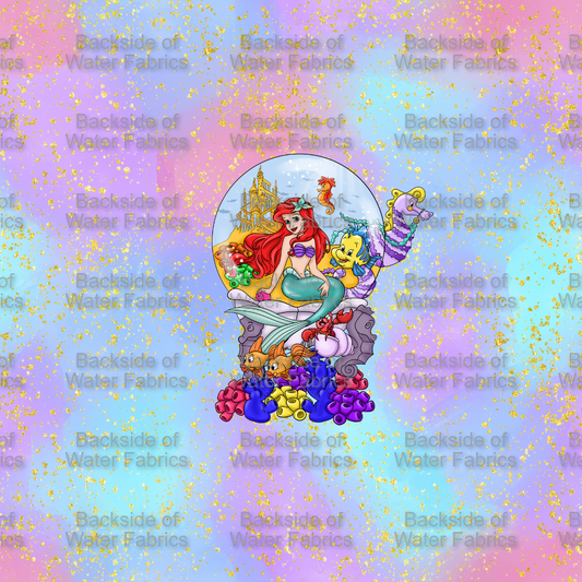 Princess Snowglobe - Ariel Panel