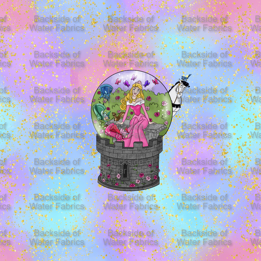 Princess Snowglobe - Aurora Panel