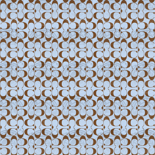 Royal Coach - Blue Brown C Print