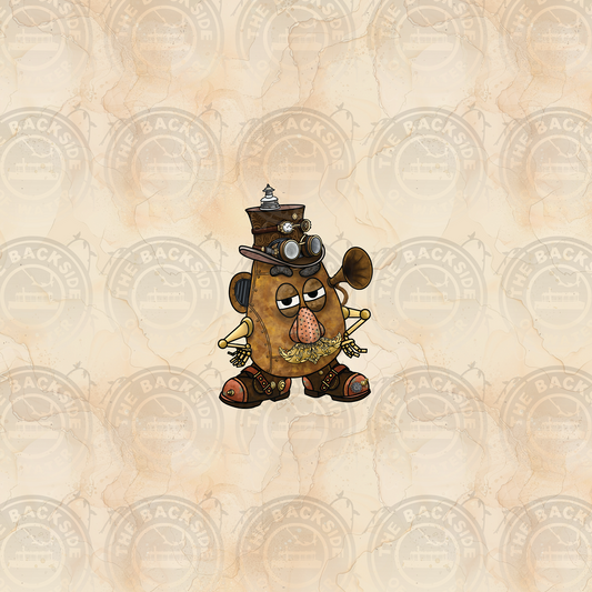 Steampunk - Bronze Potato Head Panel