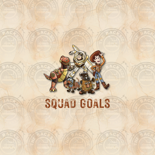 Steampunk - Bronze Squad Goals Panel