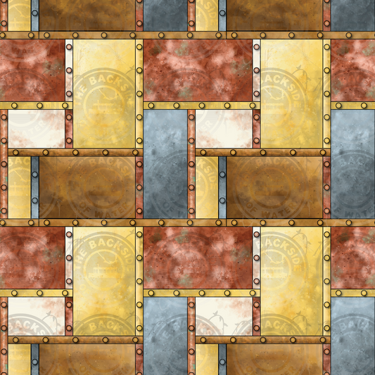 Steampunk - Metal Tiles