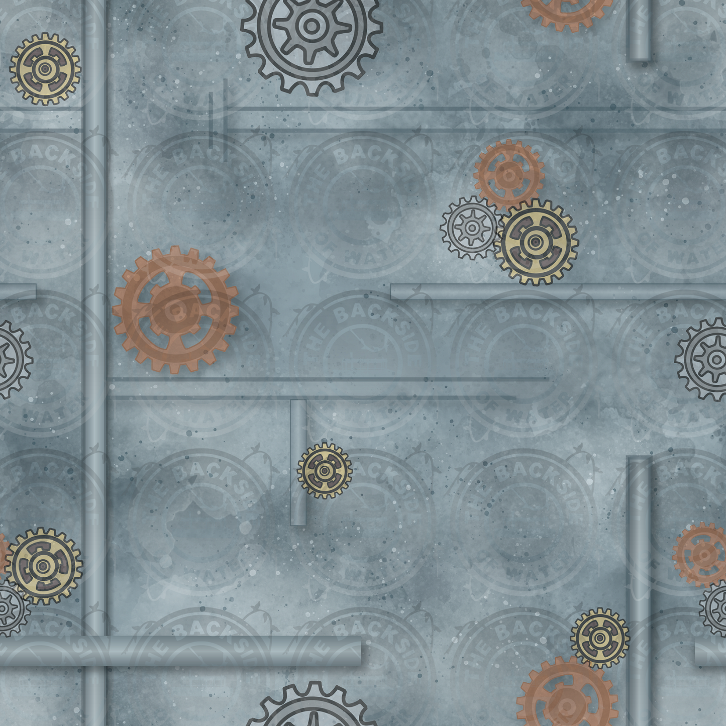 Steampunk - Tin Schematic Coord