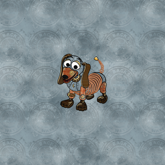 Steampunk - Tin Slinky Panel