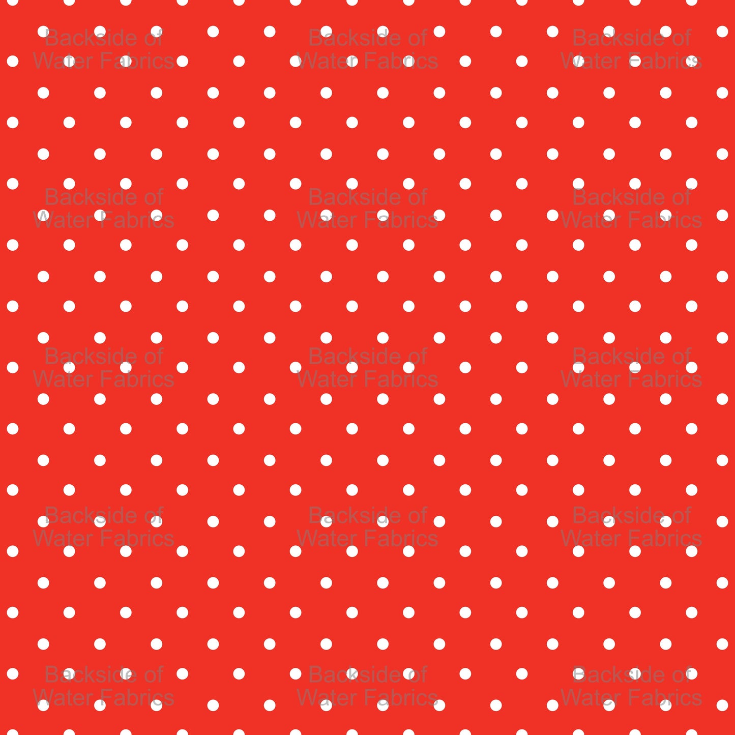 Strawberries - Red with White Dots