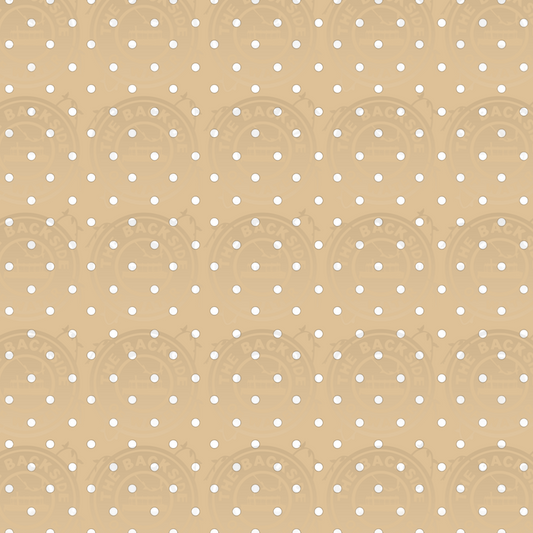 The Madison - Tan White Dots