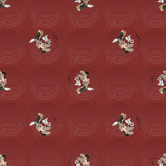 The Madison - Crimson Mrs Mouse Coord