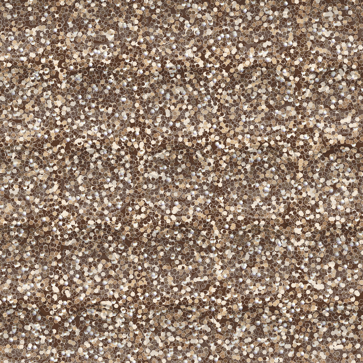 Van Gogh - Brown Glitter