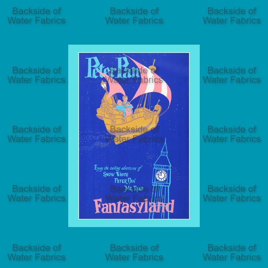 Vintage Poster - Peter Pan Panel