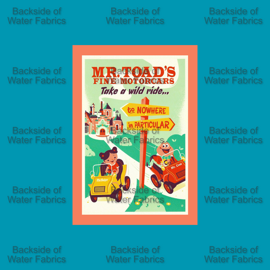 Vintage Poster - Wild Ride Panel