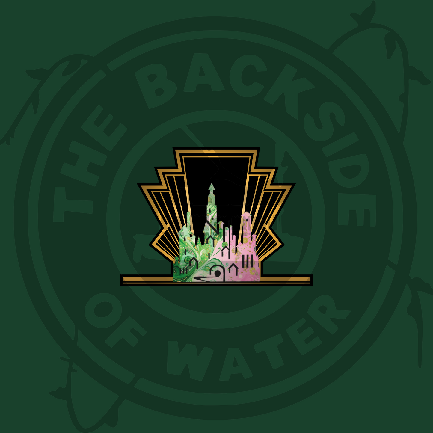 Wicked - Castle on Green Panel